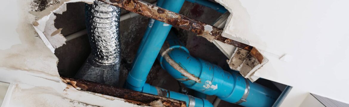 how to find leaking pipe in wall​