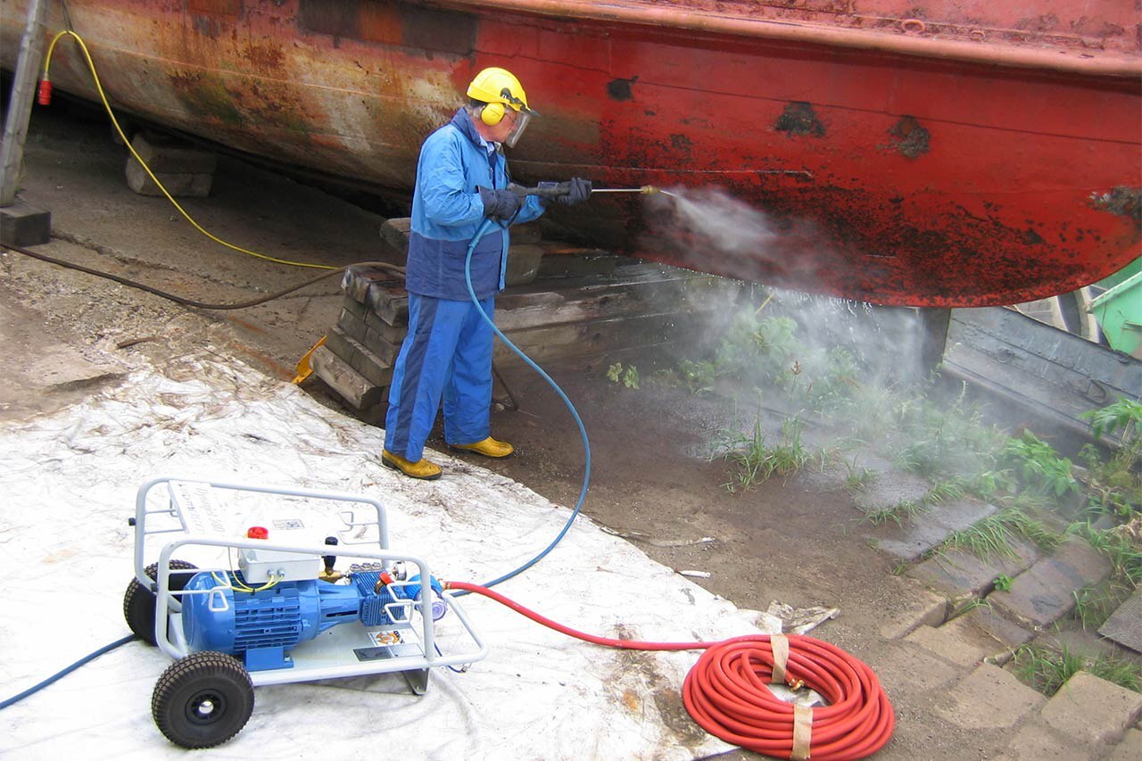Industrial Water Jet Blasting Services
