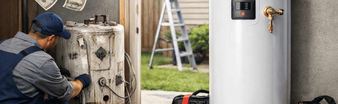 hot water system replacement near me​
