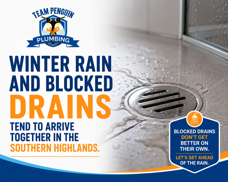Blocked Drains in Winter: Why They Happen More and What To Do